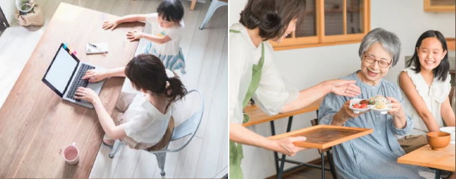 「在宅勤務制度」導入